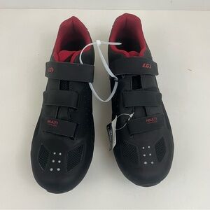 Louis Garneau Black Red Multi Air Flex Bike Cycle Shoes Men’s Size 11.5